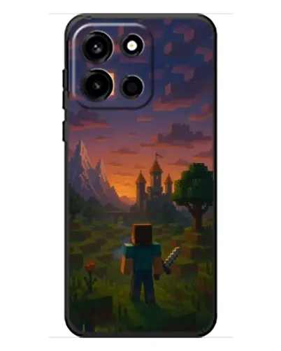 Чехол для OnePlus Turbo 6 с картинкой «Стив у башни» Чехол для OnePlus Turbo 6 с картинкой «Стив у башни»