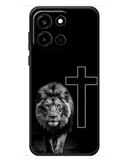 Чехол для OnePlus Turbo 6 с картинкой «Лев и Крест»