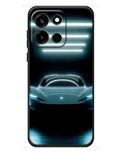 Чохол для OnePlus Turbo 6 з картинкою «Tesla в неоні» Чохол для OnePlus Turbo 6 з картинкою «Tesla в неоні»