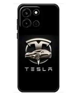 Чохол для OnePlus Turbo 6 з картинкою «Tesla — срібне авто» Чохол для OnePlus Turbo 6 з картинкою «Tesla — срібне авто»