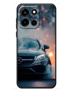 Чехол для OnePlus Turbo 6 с картинкой «Mercedes — ночной город»