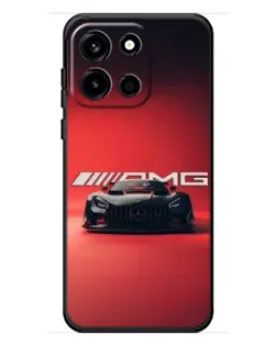 Чехол для OnePlus Turbo 6 с картинкой «Mercedes AMG — красная линия»