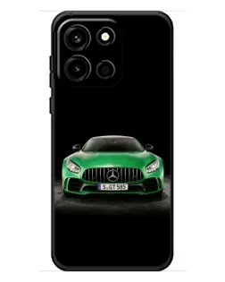 Чехол для OnePlus Turbo 6 с картинкой «Mercedes — неоновый лого»
