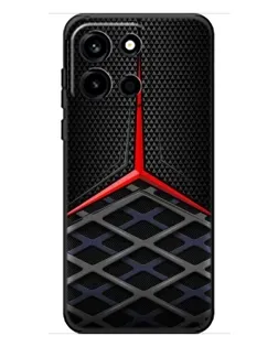 Чехол для OnePlus Turbo 6 с картинкой «Mercedes Carbon Grid»