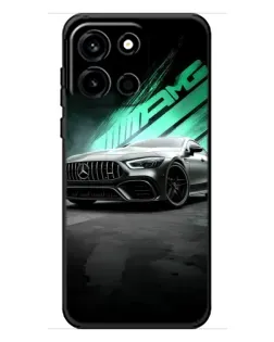 Чехол для OnePlus Turbo 6 с картинкой «Темный Mercedes AMG»