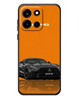 Чехол для OnePlus Turbo 6 с картинкой «Оранжевый Mercedes AMG»