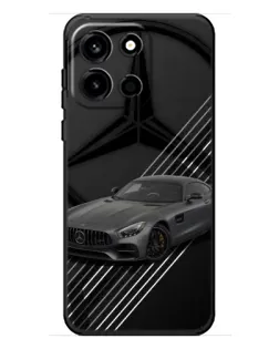 Чехол для OnePlus Turbo 6 с картинкой «Mercedes AMG — графика»