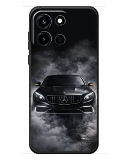 Чехол для OnePlus Turbo 6 с картинкой «Mercedes в дыму»