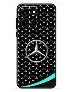 Чехол для OnePlus Turbo 6 с картинкой «Mercedes — бирюзовый акцент»
