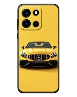 Чехол для OnePlus Turbo 6 с картинкой «Желтый Mercedes GT»