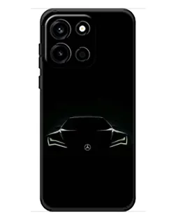 Чохол для OnePlus Turbo 6 з картинкою «Mercedes — силует авто»