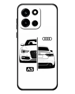 Чохол для OnePlus Turbo 6 з картинкою «Audi — контрастний дизайн» Чохол для OnePlus Turbo 6 з картинкою «Audi — контрастний дизайн»
