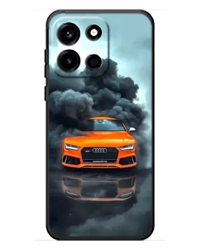 Чохол для OnePlus Turbo 6 з картинкою «Audi у хмарах диму»