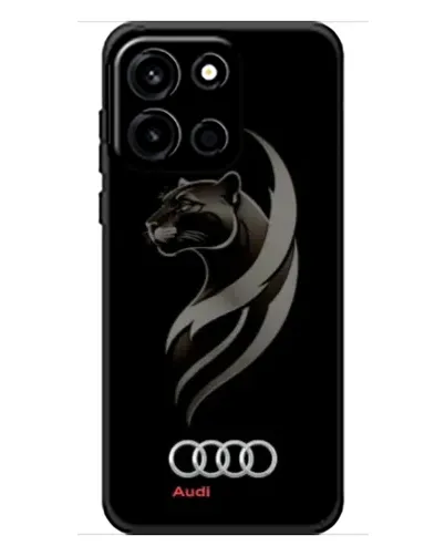 Чохол для OnePlus Turbo 6 з картинкою «Графіка — пантера та Audi»