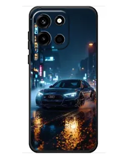 Чохол для OnePlus Turbo 6 з картинкою «Нічне місто та Audi» Чохол для OnePlus Turbo 6 з картинкою «Нічне місто та Audi»