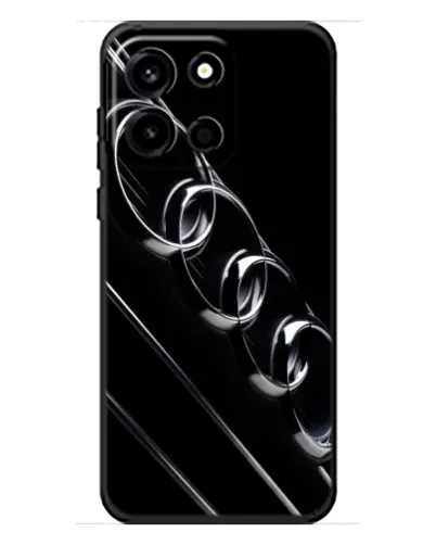 Чохол для OnePlus Turbo 6 з картинкою «Audi — абстрактні кільця»