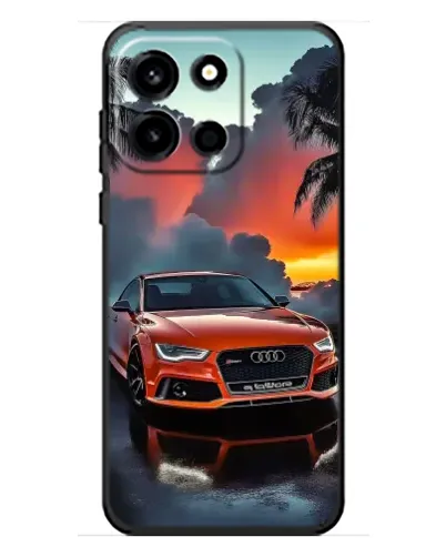 Чохол для OnePlus Turbo 6 з картинкою «Audi — захід сонця»