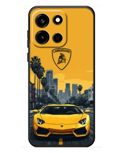 Чехол для OnePlus Turbo 6 с картинкой «Желтый Lamborghini город» Чехол для OnePlus Turbo 6 с картинкой «Желтый Lamborghini город»
