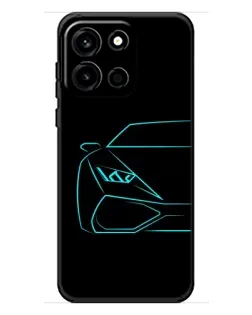 Чохол для OnePlus Turbo 6 з картинкою «Блакитний силует Lamborghini» Чохол для OnePlus Turbo 6 з картинкою «Блакитний силует Lamborghini»