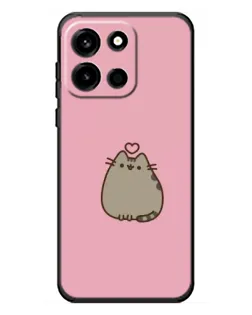 Чохол для OnePlus Turbo 6 з картинкою «Pusheen серце»