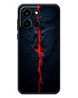 Чохол для OnePlus Turbo 6 з картинкою «Червона лавова тріщина»