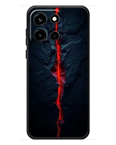 Чохол для OnePlus Turbo 6 з картинкою «Червона лавова тріщина»