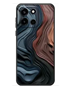 Чохол для OnePlus Turbo 6 з картинкою «Кольорові хвилі каньйону»