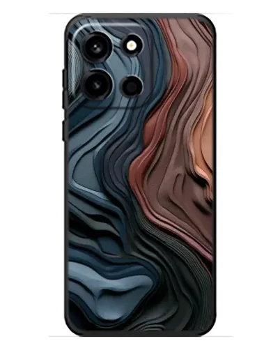 Чохол для OnePlus Turbo 6 з картинкою «Кольорові хвилі каньйону»