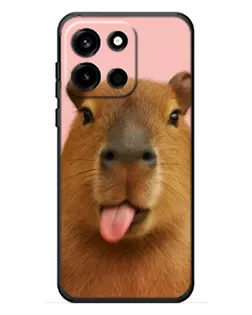 Чохол для OnePlus Turbo 6 з картинкою «Капібара з язиком»