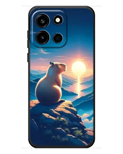 Чохол для OnePlus Turbo 6 з картинкою «Захід сонця з капібарою» Чохол для OnePlus Turbo 6 з картинкою «Захід сонця з капібарою»