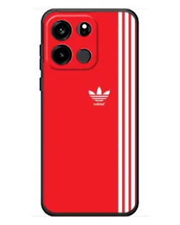 Чохол для OnePlus Turbo 6V з картинкою «Червоний мінімалізм Adidas»