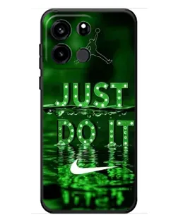 Чохол для OnePlus Turbo 6V з картинкою «Зелений неоновий Nike»