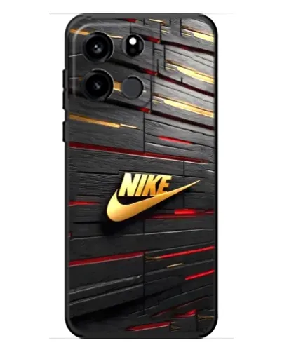 Чохол для OnePlus Turbo 6V з картинкою «Золотий Nike на металі»