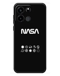 Чохол для OnePlus Turbo 6V з картинкою «NASA — технічний принт»