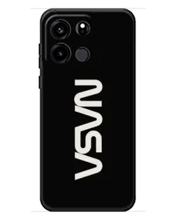 Чохол для OnePlus Turbo 6V з картинкою «NASA — вертикальний логотип»