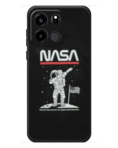 Чохол для OnePlus Turbo 6V з картинкою «NASA — крокуємо по Місяцю»