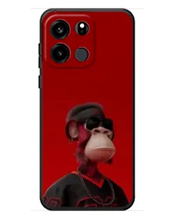 Чохол для OnePlus Turbo 6V з картинкою «Bored Ape в червоному»