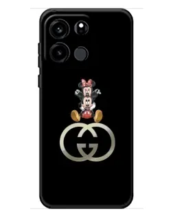 Чохол для OnePlus Turbo 6V з картинкою «Мінні Маус на лого»