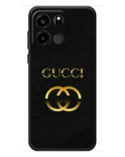 Чохол для OnePlus Turbo 6V з картинкою «Золотий логотип Gucci»