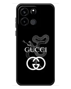 Чохол для OnePlus Turbo 6V з картинкою «Gucci — срібна змія»