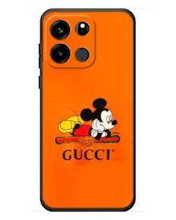 Чохол для OnePlus Turbo 6V з картинкою «Міккі Маус Gucci — помаранч»