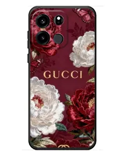 Чехол для OnePlus Turbo 6V с картинкой «Gucci — бордовые розы»