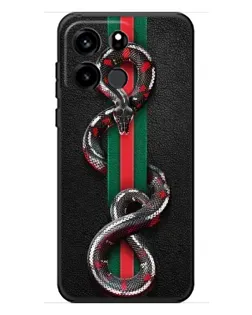 Чехол для OnePlus Turbo 6V с картинкой «Gucci — змея на полосе»