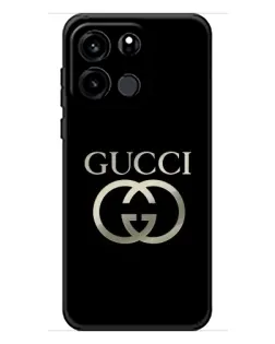 Чехол для OnePlus Turbo 6V с картинкой «Gucci — золото на черном»