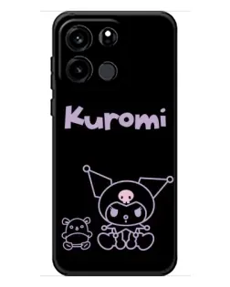 Чехол для OnePlus Turbo 6V с картинкой «Kuromi — черный минимализм» Чехол для OnePlus Turbo 6V с картинкой «Kuromi — черный минимализм»