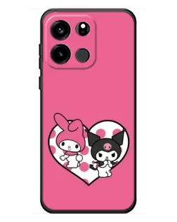 Чехол для OnePlus Turbo 6V с картинкой «Kuromi и My Melody» Чехол для OnePlus Turbo 6V с картинкой «Kuromi и My Melody»