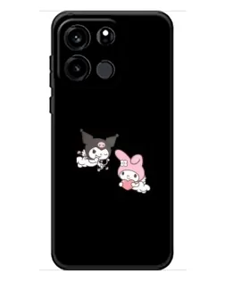 Чехол для OnePlus Turbo 6V с картинкой «My Melody и Kuromi» Чехол для OnePlus Turbo 6V с картинкой «My Melody и Kuromi»