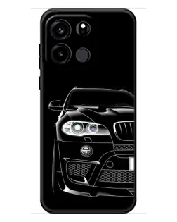 Чохол для OnePlus Turbo 6V з картинкою «Темний силует BMW»