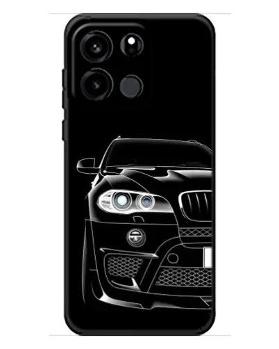 Чохол для OnePlus Turbo 6V з картинкою «Темний силует BMW»
