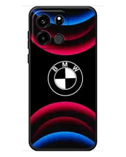 Чохол для OnePlus Turbo 6V з картинкою «Логотип BMW та неонові дуги»